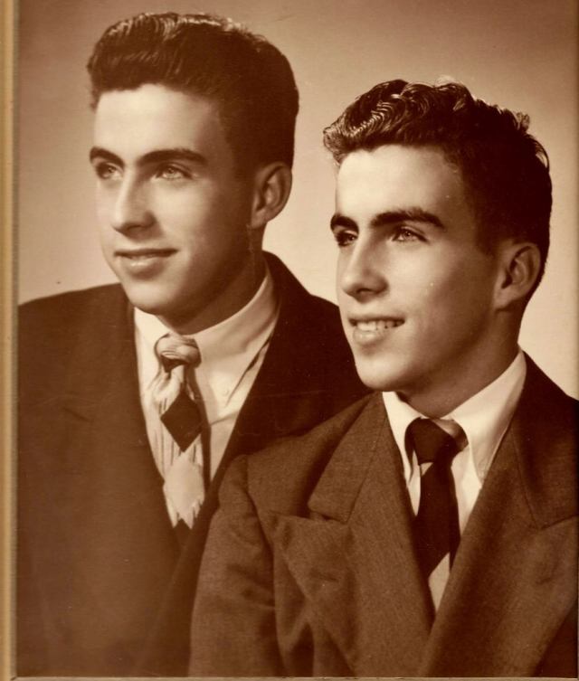 Father on right Uncle on Left